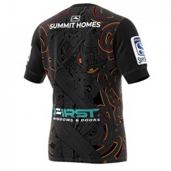 Camisola Hamilton Chiefs Rugby Equipamento Primeiro 2020-2021 Manga Curta